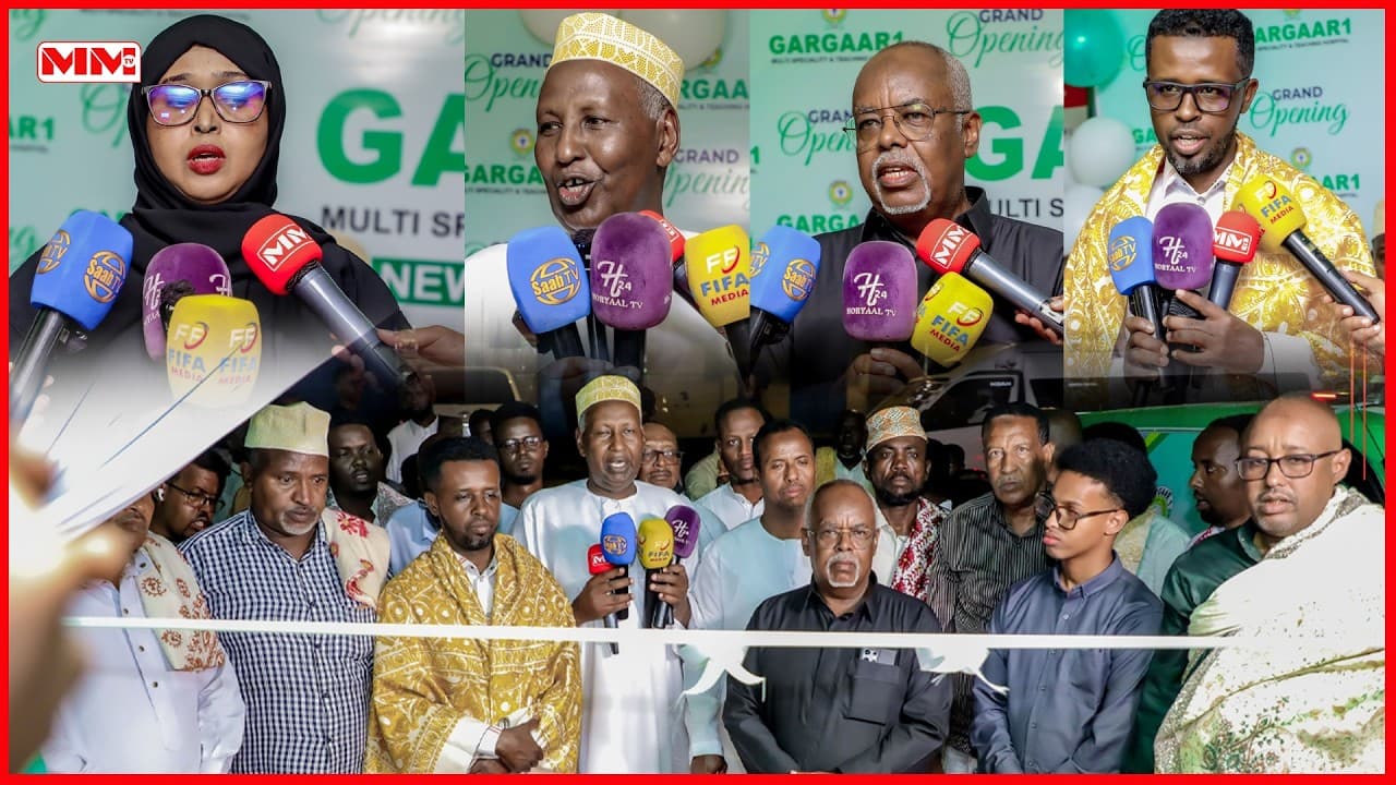 Gargaar1 Hospital oo xarun cusub ka daahfurtay xaafada New Hargeysa.