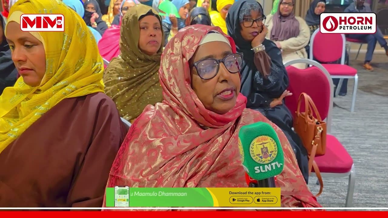 Wasiirka Ganacsiga iyo Xildhibaan Mohamed Xassan oo la kulmay jaaliyadda Someliland ee Bristol