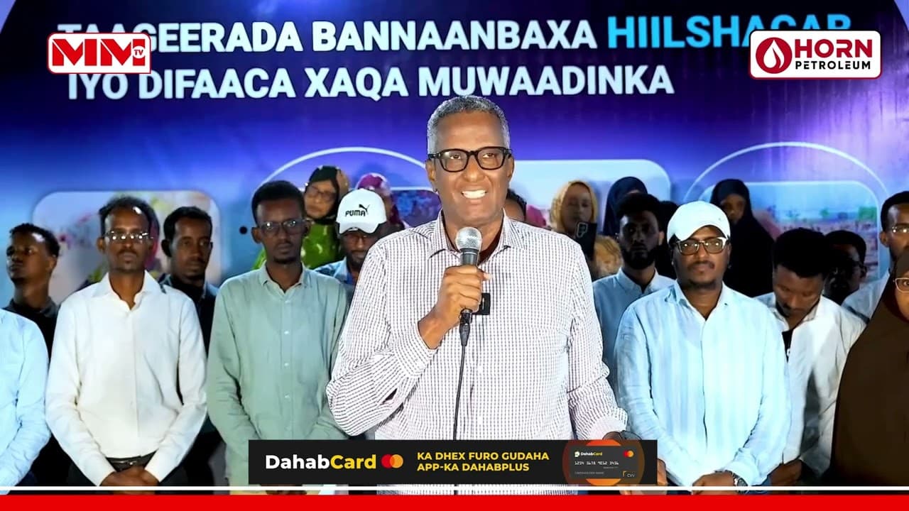 "Xasan Sheekh Fulay-nimadiisa ayaa caawa banaanka timid "Cabdiraxmaan Cabdishakuur.