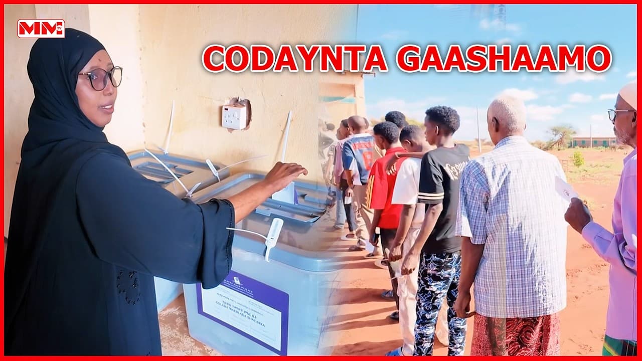 Degmada Gaashamo oo looga dareeray Codaynta Doorashada.