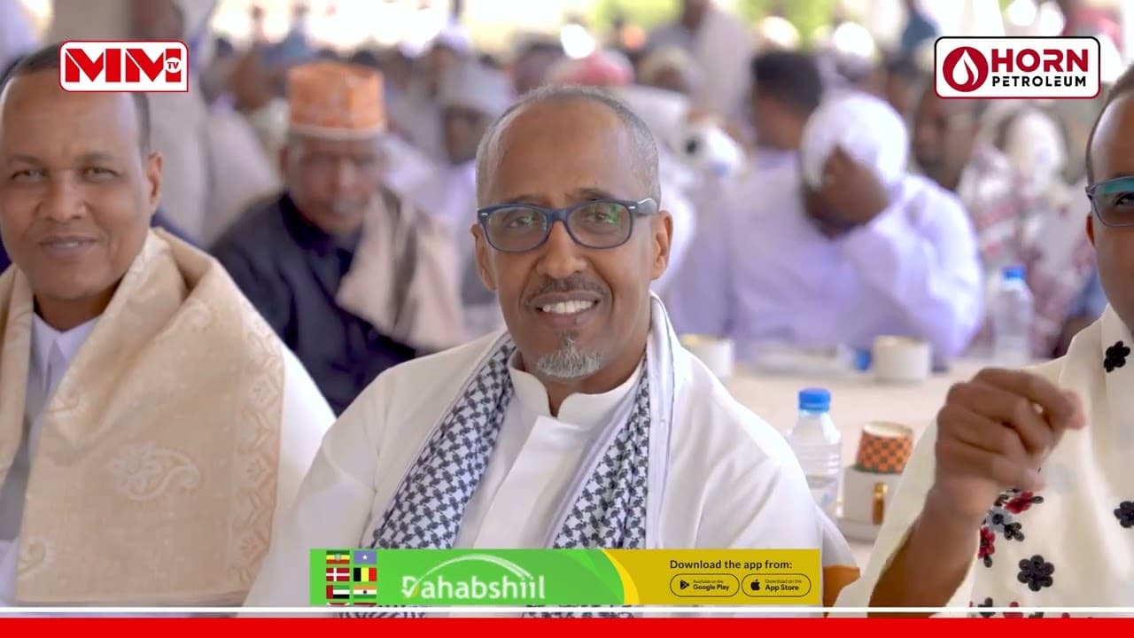 " Madaxweyne waanu kaga mahad celinaynaa fursada aad maanta reer Gabilay aad siisay ..." Dr Culimo