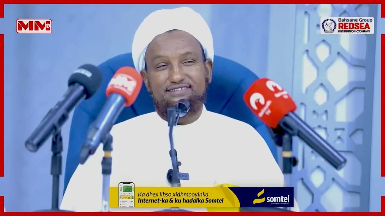 "Berri waa Carafa aynu ka faa'idaysano" Sh Xuseen Cali Jabuutaawi