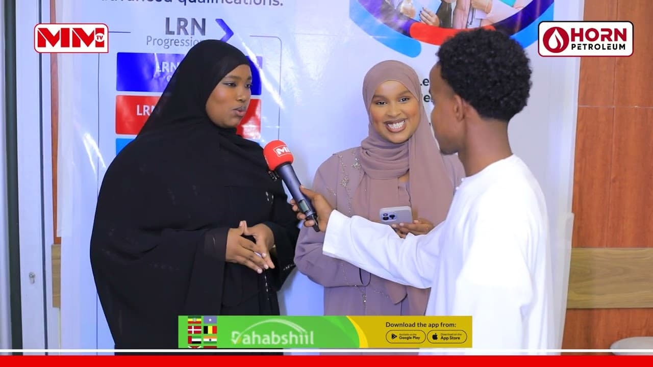 "Barnaamijkani wuxuu naga caawiyey inaanu ka maarano safarkii.."Hay'adda LRN UK oo maamuustay Arday.