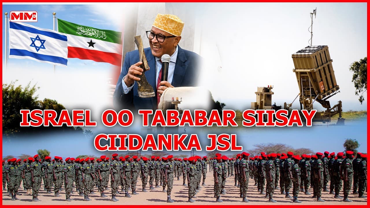 Israel oo Ciidamo usoo tababartay Somaliland.