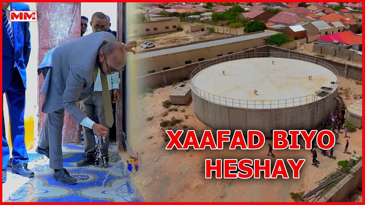 Xaafaddii u horeysay oo heshay biyo balaadhinta Caasimadda Hargeysa